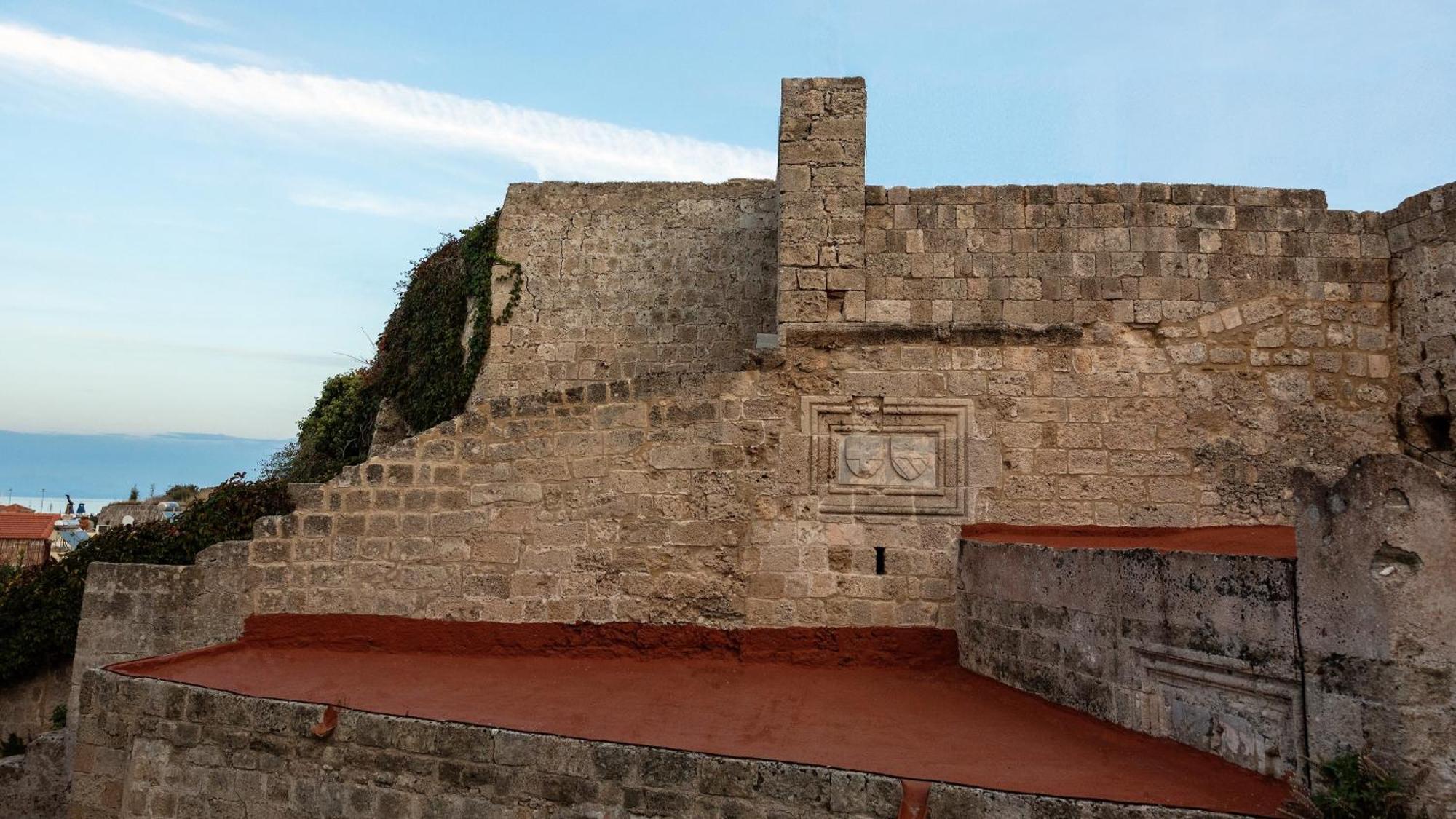 Kokkini Porta Rossa Hotel Rhodes City Bagian luar foto